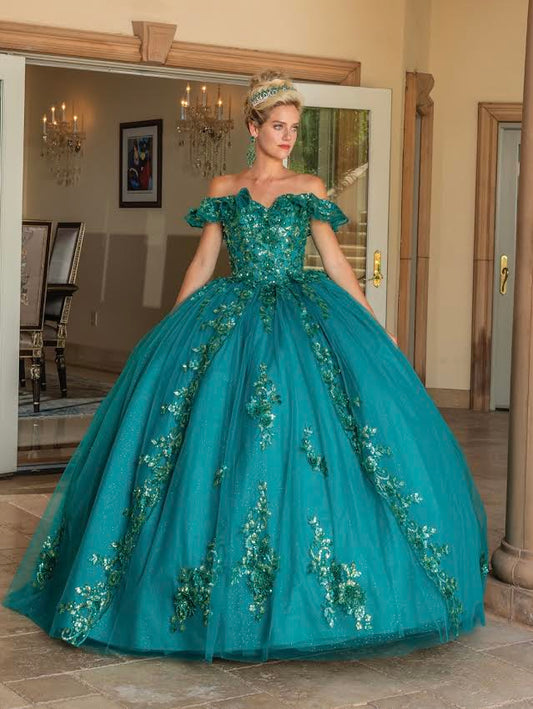 15 & 16 Gown Green