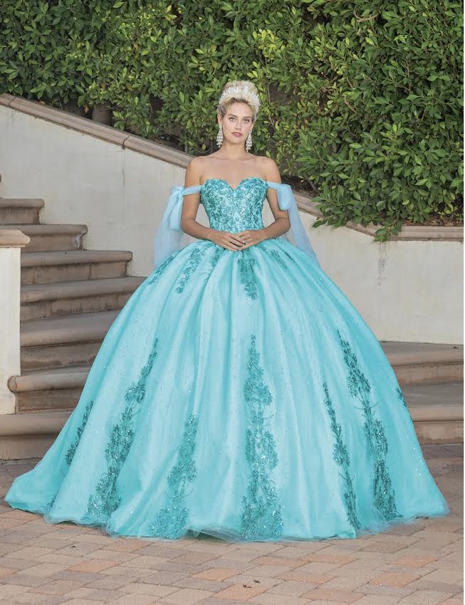 15 & 16 Gown Turquoise